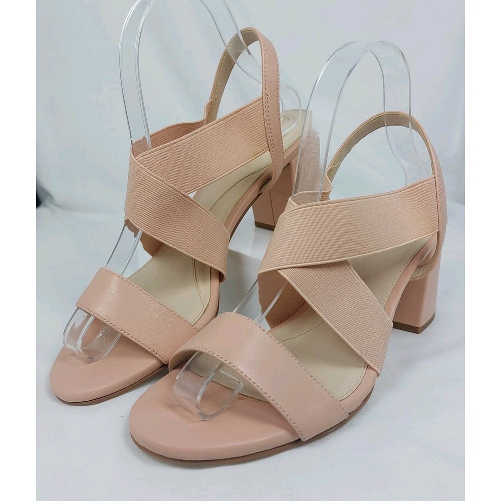 Cole Haan‎ Grand Series Womens 8B 3" Blush Block Heel Sandle